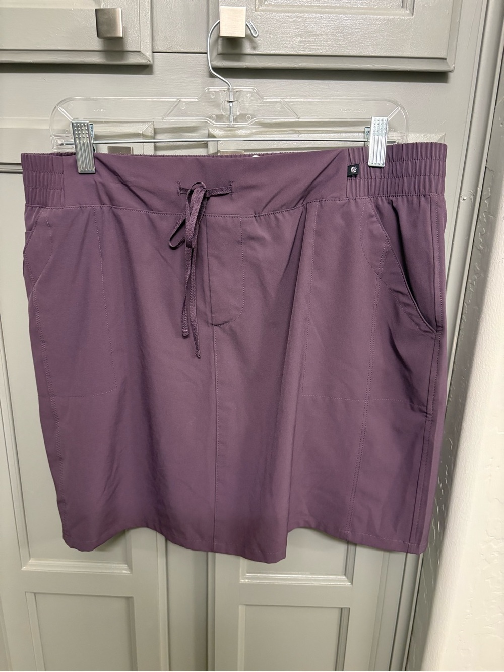 Women’s Purple Kira Stretch Pocket Skort